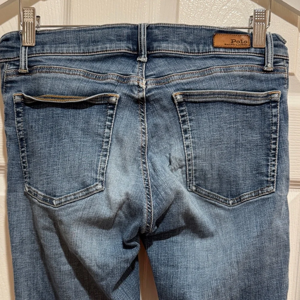 Ralph Lauren Girls’ Dark Blue Slim Jeans Size 29